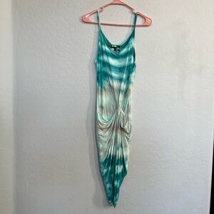 Young Fabulous & Broke Tie Dye Front Twist Dress size small